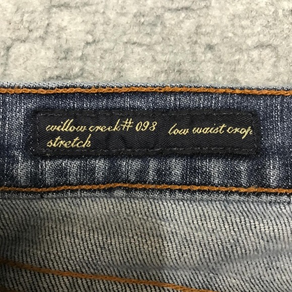 Citizens of Humanity Jeans Womens 28 Willow Creek #098 Low Rise Crop Stretch USA - Picture 3 of 15
